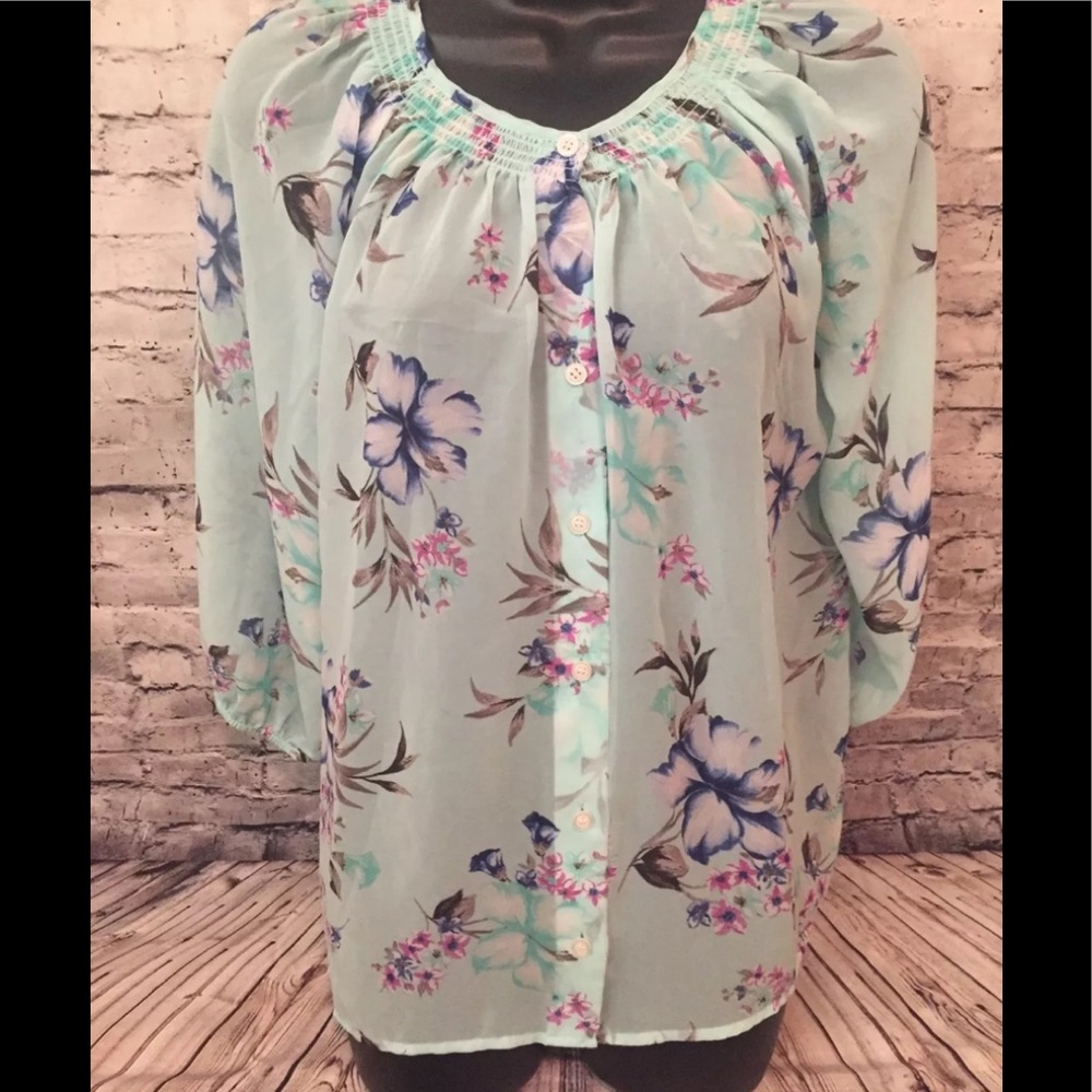 Victoria's Secret Blouse Med Pre-Owned